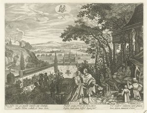 May (The Twelve Months) by Egidius  Sadeler (II)