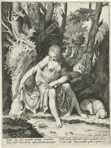 Pan Spies on the Nymph Syrinx