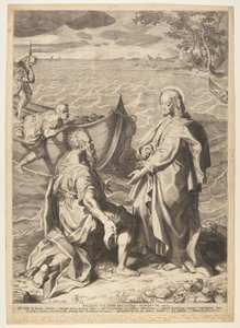 Calling of the Disciples Peter and Andrew by Aegidius Sadeler II