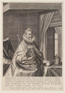 Emperor Matthias by Aegidius Sadeler II