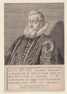 Gaspard Kaplir von Sulewitz, Councilor to the Emperor by Aegidius Sadeler II
