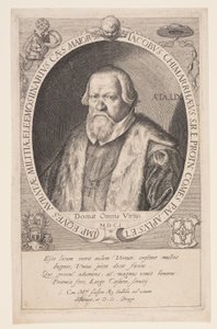 Jacob Chimarrhaeus, Grand Almoner of Rudolph II by Aegidius Sadeler II