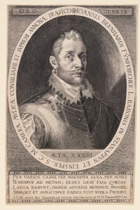 Johannes Bernhardt Fünfkircher, Baron of Stanaprun by Aegidius Sadeler II