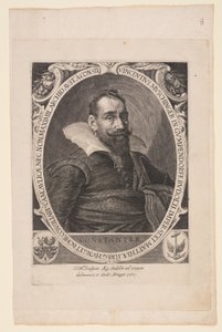Vincent Muschinger von Gumpendorff, Physician by Aegidius Sadeler II