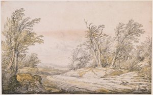 A Road on the Dunes by Aelbert Cuyp