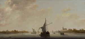 A View of the Maas at Dordrecht