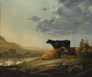 Young Herdsmen with Cows, ca. 1655-60 by Aelbert Cuyp