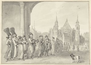 The Embassy of the Tsar of Moscow on the Way to the States General in The Hague, 4 November 1631