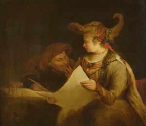 Esther and Mordecai, c.1685