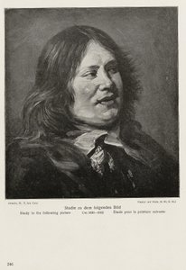 Bust Sketch of Stephanus Gerardts by After Frans Hals