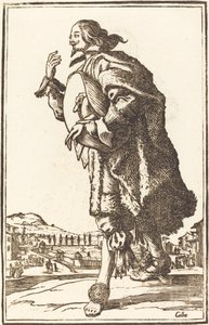 Noble Man with Felt Hat, Bowing