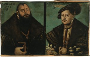 Johann Friedrich I, the Magnanimous, Elector of Saxony and Johann Ernst of Saxony