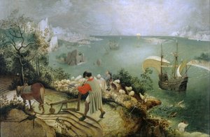 Landscape with the Fall of Icarus by After Pieter Brueghel the Elder