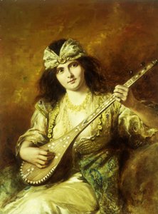 Odalisque with a Mandolin