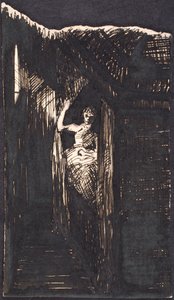 Woman in Alcove by Agnes Slott Møller