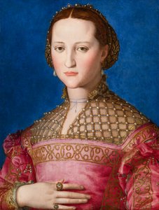 Portrait of Eleanor of Toledo by Agnolo Bronzino