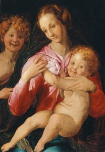 Virgin and Child with the Young Saint John the Baptist, 1527-1530 or later