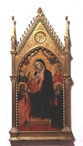 Madonna del Latte with Saints by Agnolo Gaddi