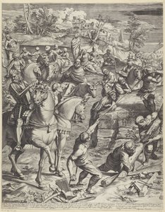 Crucifixion of Christ (left part)