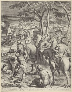 Crucifixion of Christ (right part)