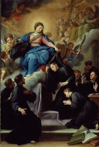 The Madonna with the Seven Founders of the Servite Order, c.1728