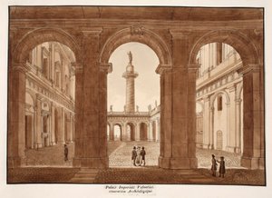 The Palazzo Imperiali Valentini. Archaeological Restoration.