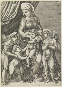 Mary with Child and the Young John the Baptist