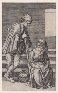 Peasant and a Woman with Eggs, ca. 1514-36
