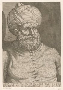 Portrait of Admiral Khair ad-Din Barbarossa