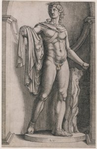 Speculum Romanae Magnificentiae: Apollo Belvedere, ca. 1514-36