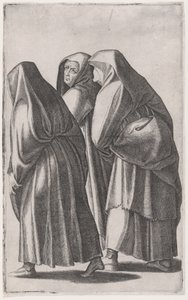 The Three Holy Women Going to the Sepulchre by Agostino Veneziano