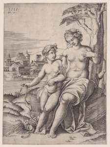 Venus and Eros