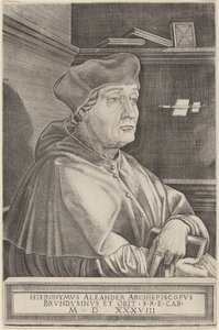 Hieronymus Alexander, Archbishop of Brindisi by Agostino dei Musi
