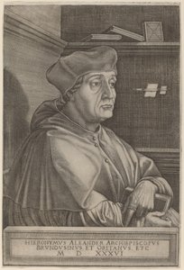 Hieronymus Alexander, Archbishop of Brindisi by Agostino dei Musi