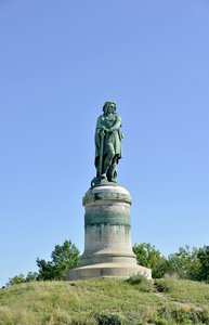 Colossal statue of Vercingetorix (72-46 BC), Gallic leader