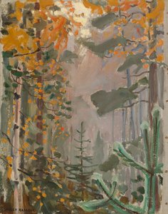 Autumn Landscape by Akseli Gallen-Kallela