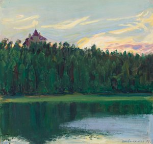 Lakeside Landscape by Akseli Gallen-Kallela