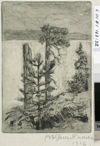Lakeside Landscape by Akseli Gallen-Kallela