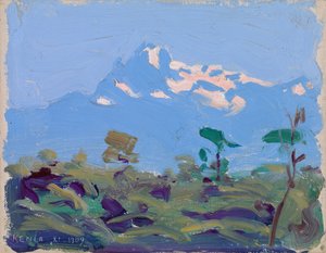 Mount Kenya by Akseli Gallen-Kallela