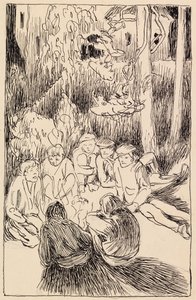 The Brothers on Sonninmäki Heath by Akseli Gallen-Kallela