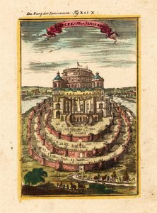 Fortress of Semiramis by Alain Manesson Mallet