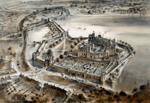 Kenilworth Castle, c. 1575, c. 1960s