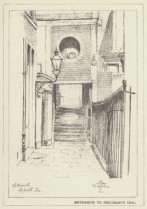 Entrance to Serjeants Inn by Alan Stapleton