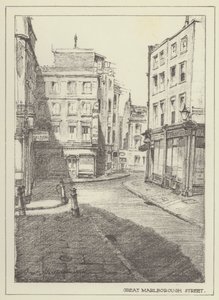 Great Marlborough Street by Alan Stapleton