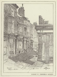 Market Street, Shepherds Market by Alan Stapleton