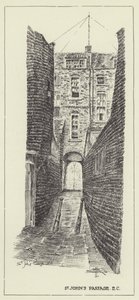 St Johns Passage, EC by Alan Stapleton