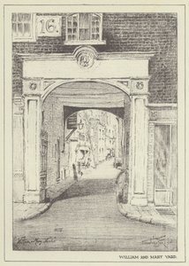 William and Mary Yard by Alan Stapleton