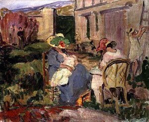 The Family by Albert Charles Lebourg