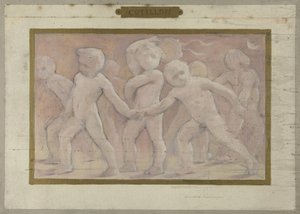 Sketch for the Salle des Fêtes at the Hôtel de Ville in Paris: Cotillons (between 1889 and 1895)