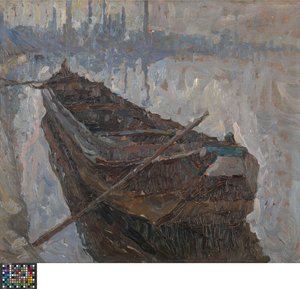 Boat on the Meuse
